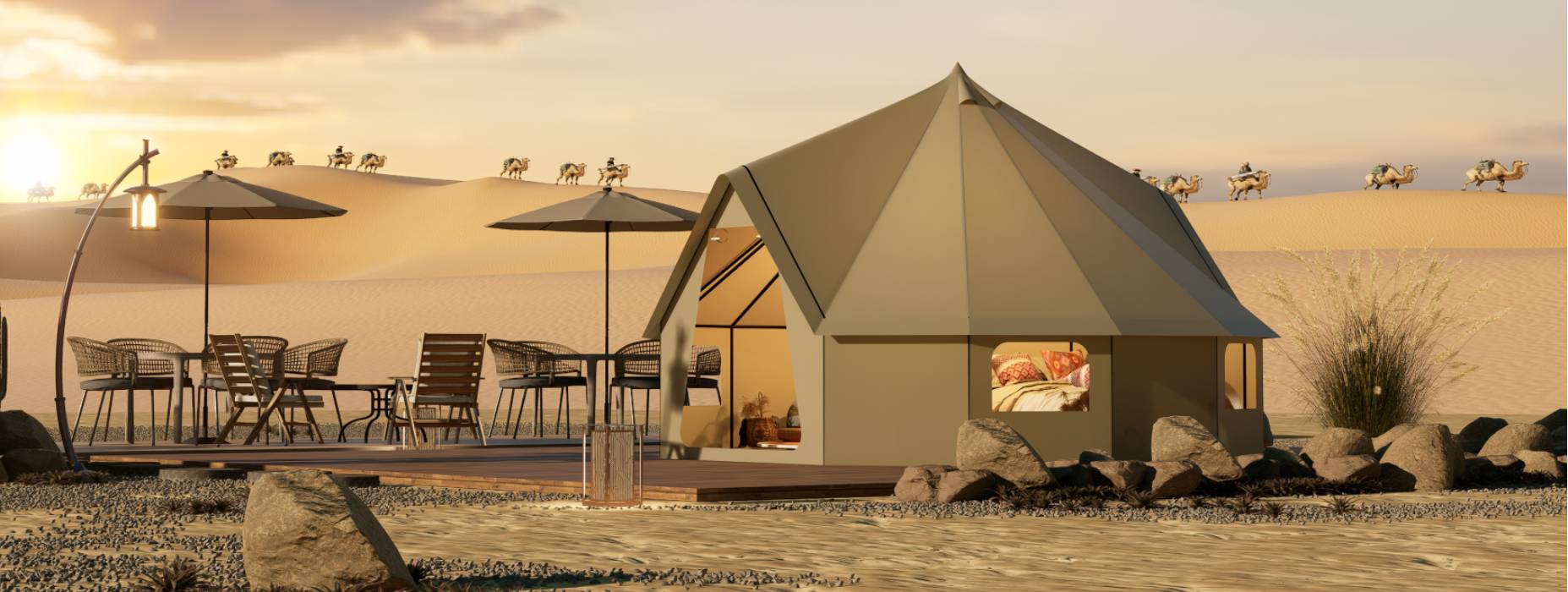 红桥区露营酒店帐篷产品